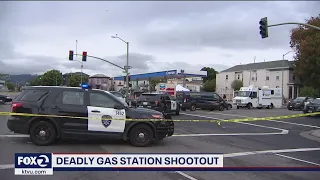 Oakland gas station shooting: new details emerge, including identity of slain suspect