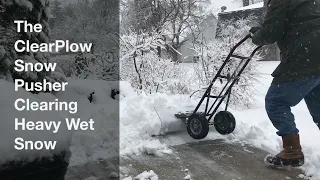 ClearPlow® Snow Pushers (Clearing Both Dry & Wet Snowfalls)