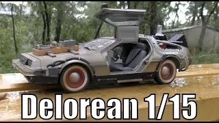 Обзор DeLorean (Назад в будущее) Модель 1/15