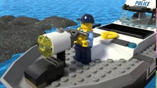 Police Patrol Boat - LEGO CITY - 60129 - Product Animation