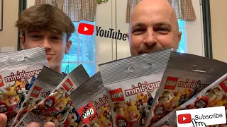 Spending Quality Time with my SON Opening Mystery LEGO DISNEY Minifigures