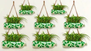 Easy Plastic Bottle Planter Ideas / Hanging Plants Decoration Ideas / DIY Garden Ideas