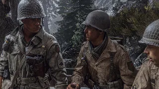 Hürtgen Forest Frontline - Call of Duty WW2 - 4K