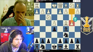 Evans Gambit! Sergei Zhigalko vs Hikaru Nakamura