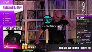 National DJ Day - Tidy 12 Hour Live Stream - Set 7 Rob Tissera