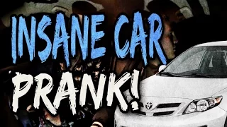 Insane car prank