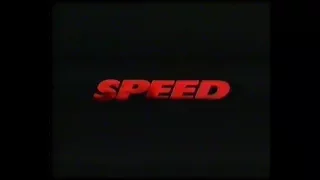 Speed: Niebezpieczna prędkość (1994) (Speed) zwiastun VHS