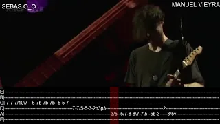 RHCP - Scar tissue solos live Meadows 2017 - Josh Klinghoffer - TAB