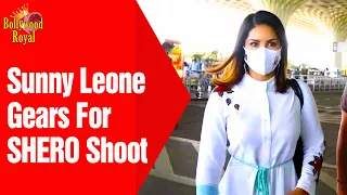 Sunny Leone Gears For SHERO Shoot