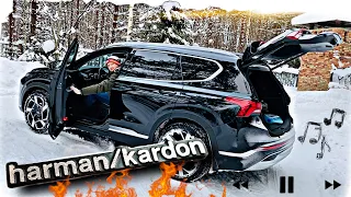 Harman/Kardon аудио система на Hyundai SantaFe