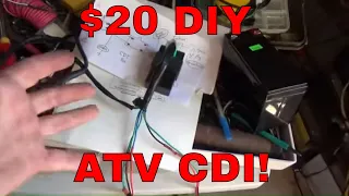 $20 Portable ATV CDI Kit, Everything Come in One Box, Easy Build!