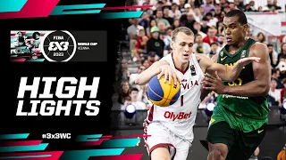 Latvia 🇱🇻 vs Brazil 🇧🇷 | Men | 3rd Place Highlights | FIBA 3x3 World Cup 2023