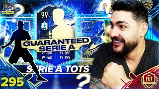 I SUBMITED A TOP ICON IN THE SERIE A TOTS GUARANTEED & PACKED ONE OF THE MOST INSANE FIFA 21 CARDS