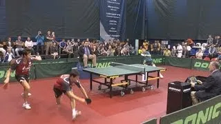 SAMSONOV, SMIRNOV vs GLADYSHEV, LI Yang 1/4 Russian Premier League Playoff Table Tennis