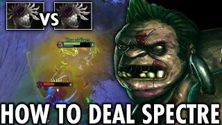 How to deal with Spectre Safelane - Blademail Pudge vs Blademail Spectre | Genius Pudge