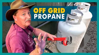 Off-Grid LPG (Propane) Gas line Installation