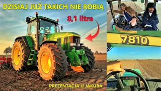 Król Pól John Deere 7810 Jakuba / Engine Sound / Prezentacja Rolnik Szuka Traktora 4K (WalkAround)