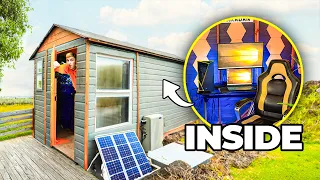 I Built The Ultimate Tiny Home...Perfect For Gaming