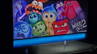 They showed the first 35 minutes of inside out 2