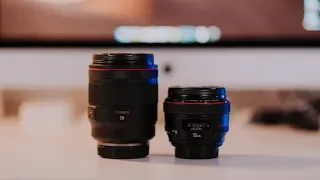 Canon EF 50mm f/1.2 vs Canon RF 50mm f/1.2 - Is the RF better?