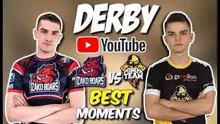 IZAKO BOARS WYGRYWA DERBY YOUTUBE Z POMPA TEAM, INNOCENT 1vs3, AGO VS PRIDE - CSGO BEST MOMENTS