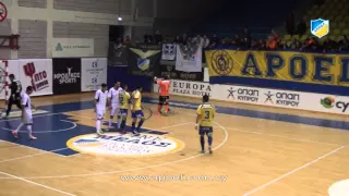 ΑΠΟΕΛ – Ανόρθωση 6-3 (1ος Αγώνας Play - Off 2014-15) Στιγμιότυπα