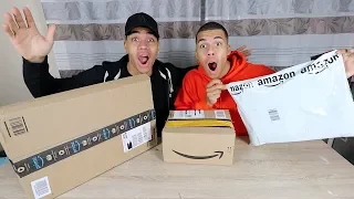 DIE AMAZON SACHEN SIND DA !!! (BLIND BEI AMAZON BESTELLT) | Kelvin und Marvin