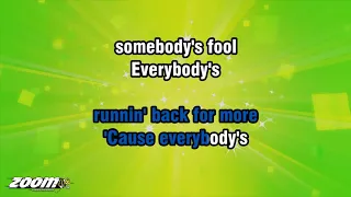 Connie Francis - Everybody's Somebody's Fool - Karaoke Version from Zoom Karaoke