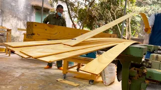 Incredible Decor 1M Subscriber Woodworking Project // Building Wooden Bike with Bending Wooden Strip