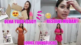 CHEGOU UMA CAIXA RECHEADA!! + RESOLVI MUDAR| + NOSSA JANTA IMPROVISADA| Juliane Jocoski