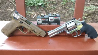 Barnes TAC-XPD .357 Magnum VS .40 S&W (Lead-Free Hollow Points) Ballistic Gel Test