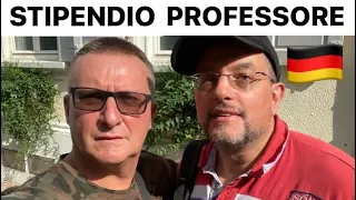 STIPENDIO PROFESSORE IN GERMANIA ( intervisto un prof. Tedesco )
