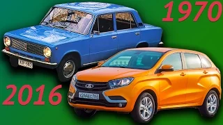 Эволюция всех автомобилей Lada. Как менялись автомобили "АвтоВаз".