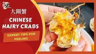 中國美食·大閘蟹｜如何優雅拆解大閘蟹？｜Chinese Hairy Crabs | Expert tips for eating |  Delicacy you can't miss out