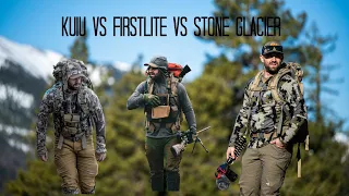 MID LAYER SHOOTOUT - Kuiu vs First lite vs Stone Glacier