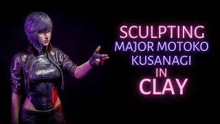 Sculpting MAJOR MOTOKO KUSANAGI [ CALL OF DUTY MOBILE ] /GHOST IN THE SHELL  COLLABORATION