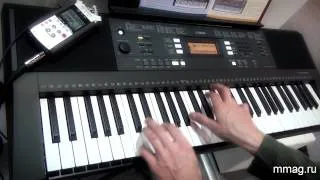 mmag.ru: Yamaha PSR E343 синтезатор с авто-аккомпанементом и обучением