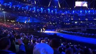 London Olympic Stadium 2012 Opening Ceremony.
