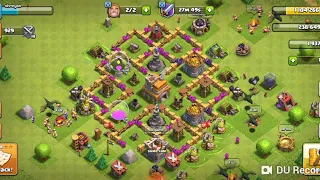 Attacks of TH7 without spells!! Can we grab a 3star?!!