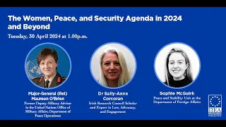 The Women, Peace, and Security Agenda in 2024 and Beyond