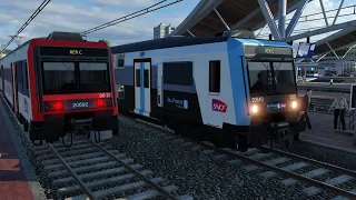 Transport Fever 2 : Des RER déjà Saturés + Cab ride RER B ?! Episode 07