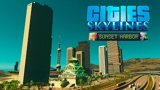 Cities Skylines - Sunset Harbor - Расширение японского района! #61