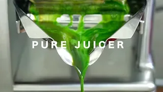 PURE JUICER // HYDRAULIC COLD PRESS JUICER