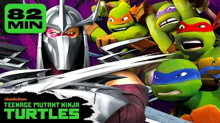 Shredder SHREDDING For 82 Minutes Straight! 👊 | Teenage Mutant Ninja Turtles
