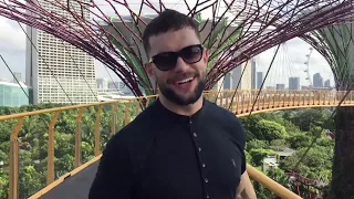 Finn Bálor feels like he is in "Star Wars" while touring Singapore's Supertree Grove