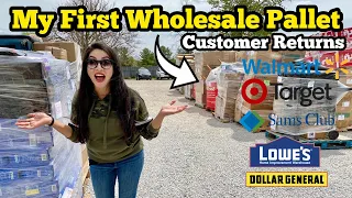 JEREMY DOESN'T KNOW I Bought My FIRST WHOLESALE PALLET / Extreme Unboxing