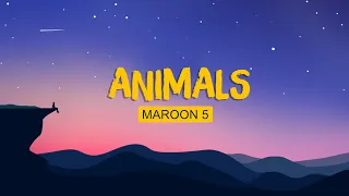 🔮 Maroon 5 - Animals (Lyrics) | Bruno Mars (Mix)