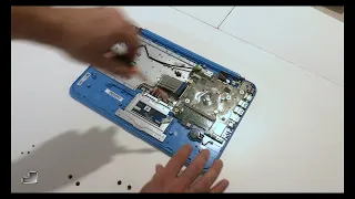 HP Stream 14 ax Disassembly video 4K, upgrade RAM, take a part, how to open