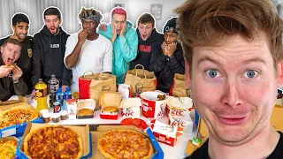 SIDEMEN EAT 70,000 CALORIES IN 24 HOURS REACTION