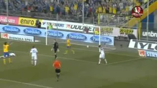 Sverige vs Finland 5-0 - Ibrahimovic HAT-trick 07/06/2011